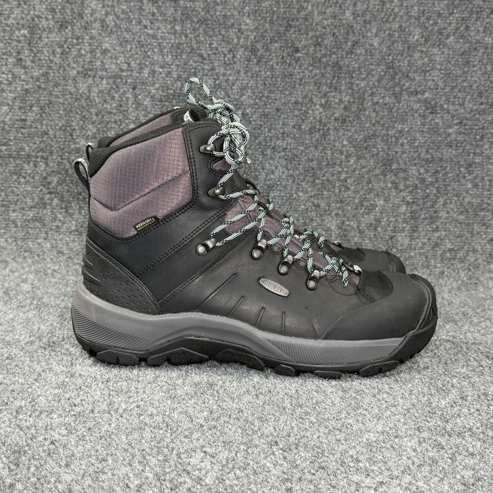 Keen Revel IV Polar Waterproof Boots Women's 10.5 Black Winter Outdoor Hiking